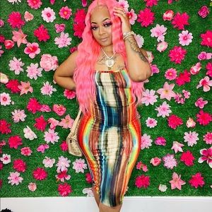 This is our “painted on dress”